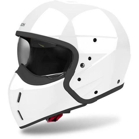 Casco Jet Airoh J 110 Color White Gloss