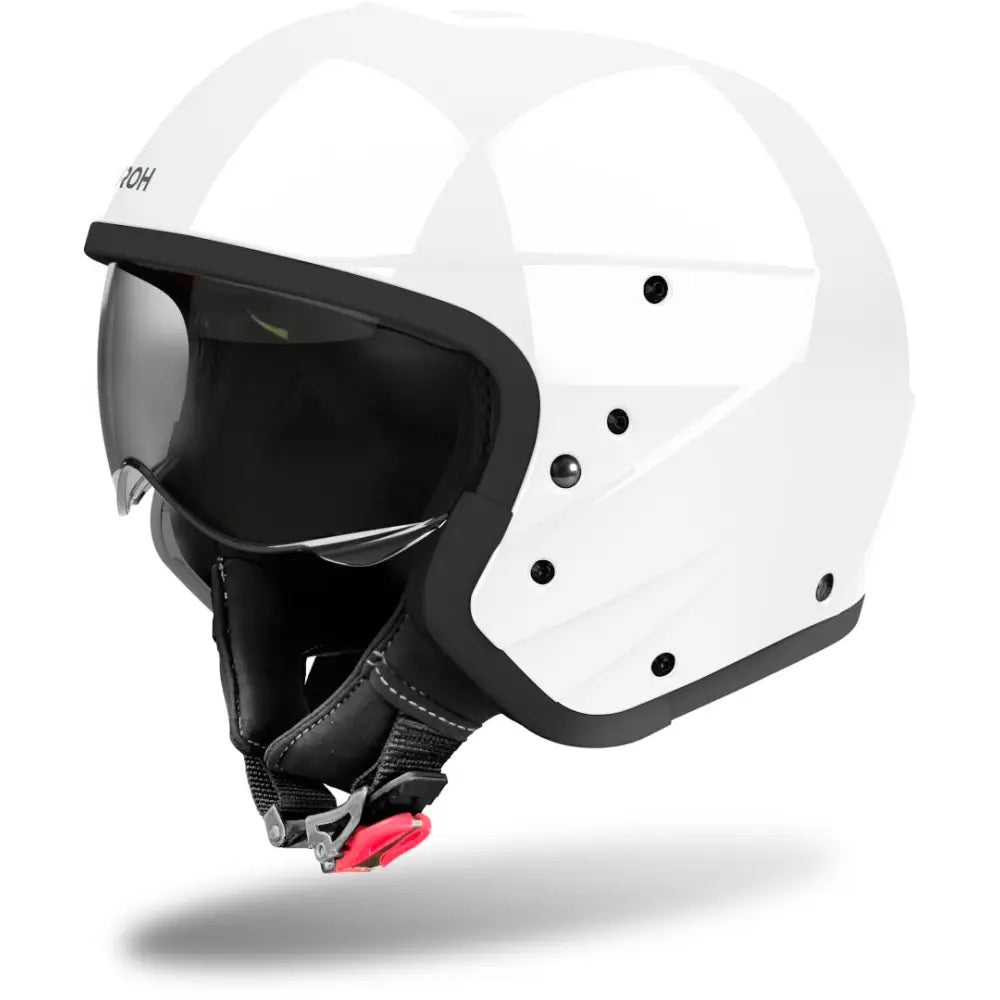 Casco Jet Airoh J 110 Color White Gloss