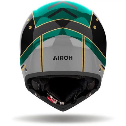 Casco Jet Airoh J 110 Command Mint Green Gloss
