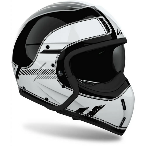 Casco Jet Airoh J 110 Raster White Gloss