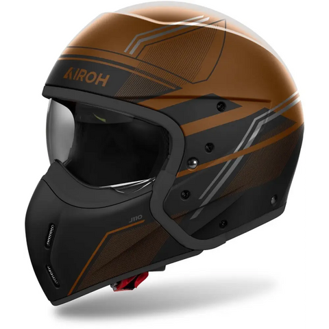 Casco Jet Airoh J 110 Slim Bronze Matt