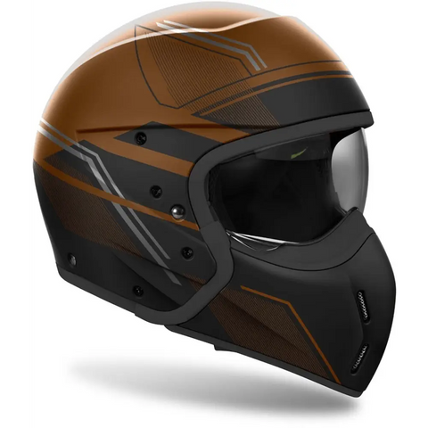 Casco Jet Airoh J 110 Slim Bronze Matt
