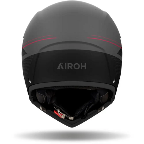 Casco Jet Airoh J 110 Slim Red Matt