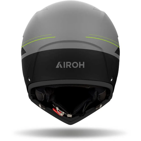 Casco Jet Airoh J 110 Slim Yellow Matt