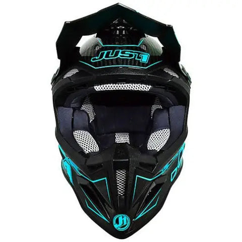 Casco Just 1 J12 Carbon Fluo Blue