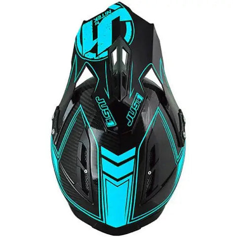 Casco Just 1 J12 Carbon Fluo Blue