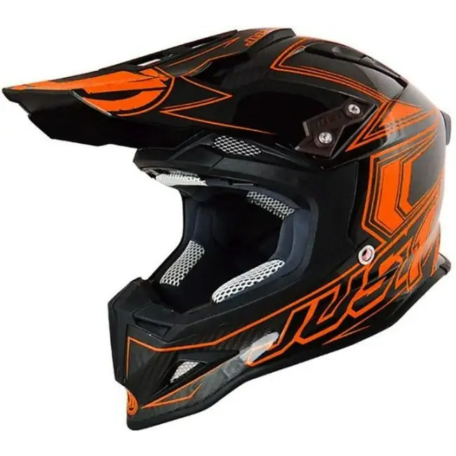 Casco Just 1 J12 Carbon Fluo Orange
