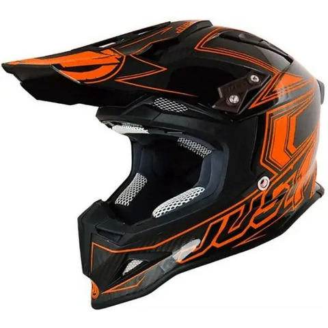 Casco Just 1 J12 Carbon Fluo Orange