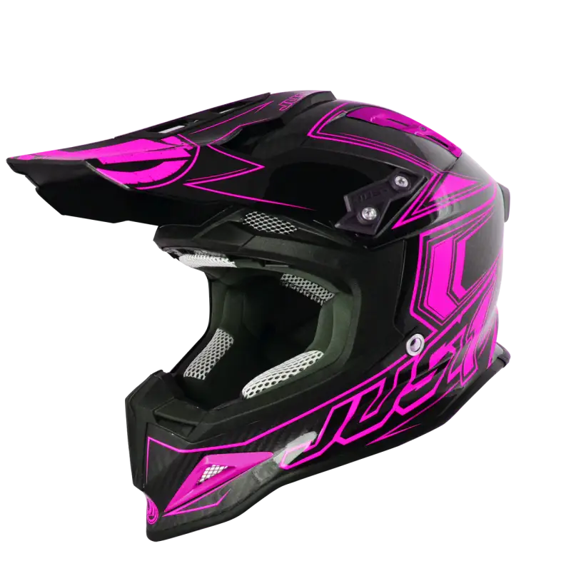 Casco Just 1 J12 Carbon Fluo Pink