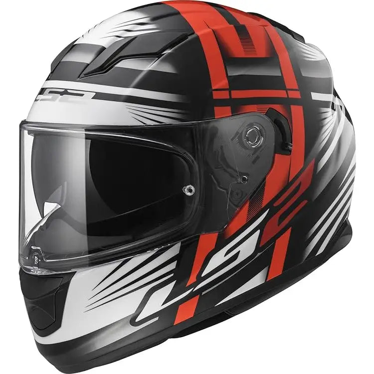 Casco LS2 FF320 Stream Bang White/Red/Black (Talla L) [Artículo con Detalle]
