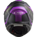 Casco LS2 FF320 Stream Evo Mercury Matt Titanium/Purple
