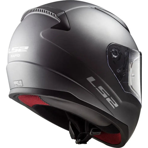 Casco LS2 FF353 Rapid Matt Titanium (Talla XL) [Artículo con Detalle]