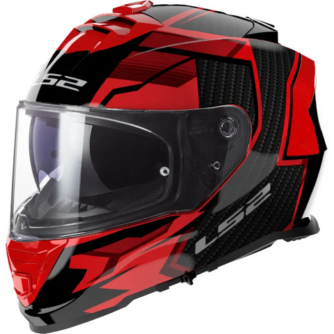 Casco LS2 FF800 Storm ll Tracker Black/Red