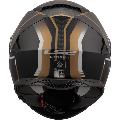 Casco LS2 FF800 Storm ll Tracker Gold Matt