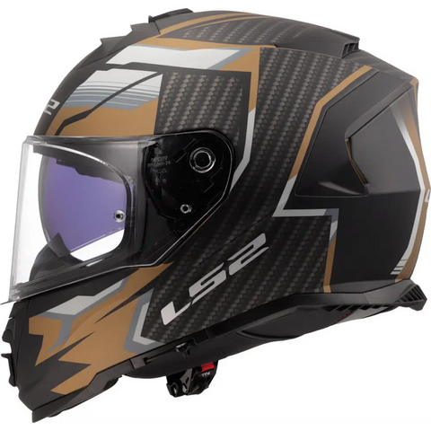 Casco LS2 FF800 Storm ll Tracker Gold Matt
