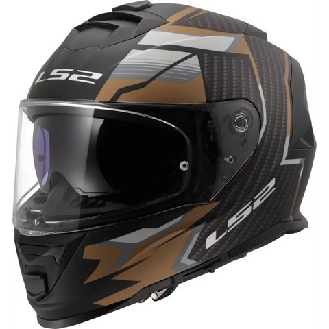 Casco LS2 FF800 Storm ll Tracker Gold Matt