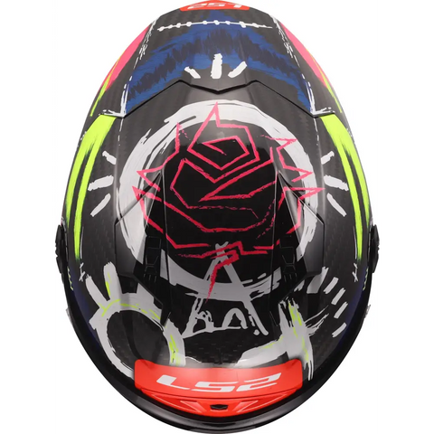 Casco LS2 FF805 Thunder Carbon GP Aero Aldeguer 25 Replica