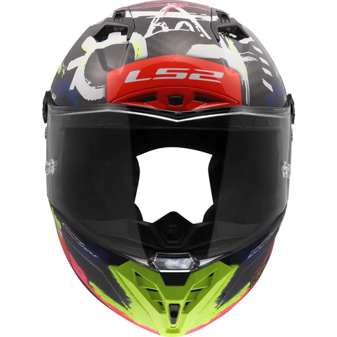 Casco LS2 FF805 Thunder Carbon GP Aero Aldeguer 25 Replica