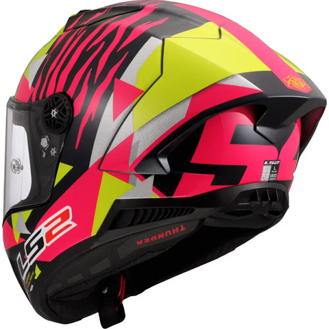 Casco LS2 FF805 Thunder Carbon GP Aero Aldeguer Replica