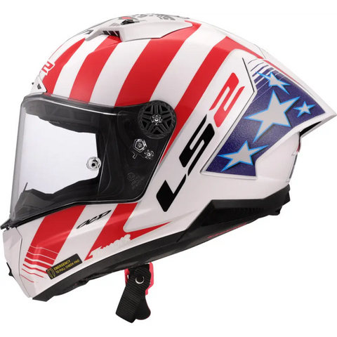 Casco LS2 FF805 Thunder Carbon GP Aero Baz Replica