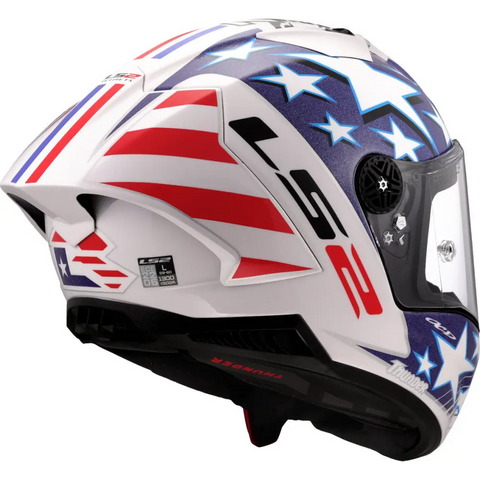 Casco LS2 FF805 Thunder Carbon GP Aero Baz Replica