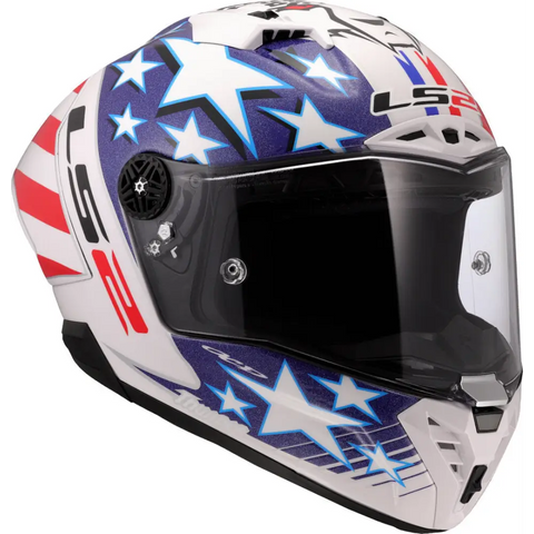 Casco LS2 FF805 Thunder Carbon GP Aero Baz Replica