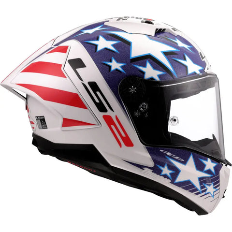 Casco LS2 FF805 Thunder Carbon GP Aero Baz Replica