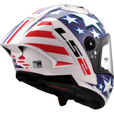 Casco LS2 FF805 Thunder Carbon GP Aero Baz Replica