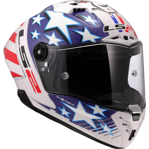 Casco LS2 FF805 Thunder Carbon GP Aero Baz Replica
