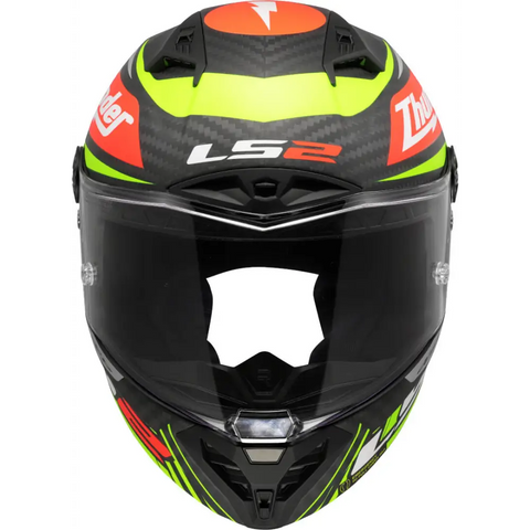 Casco LS2 FF805 Thunder Carbon GP Aero Black Replica