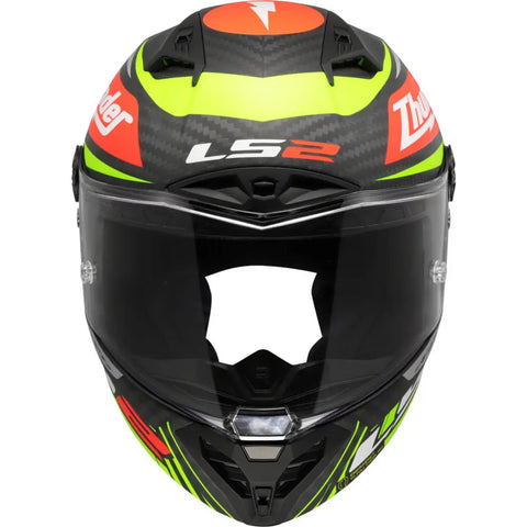 Casco LS2 FF805 Thunder Carbon GP Aero Black Replica