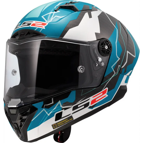 Casco LS2 FF805 Thunder Carbon GP Aero Huertas Replica