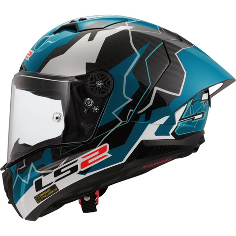 Casco LS2 FF805 Thunder Carbon GP Aero Huertas Replica