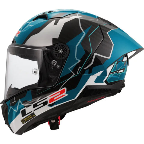 Casco LS2 FF805 Thunder Carbon GP Aero Huertas Replica
