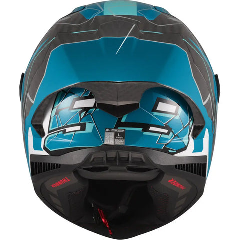 Casco LS2 FF805 Thunder Carbon GP Aero Huertas Replica