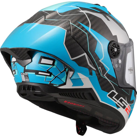 Casco LS2 FF805 Thunder Carbon GP Aero Huertas Replica