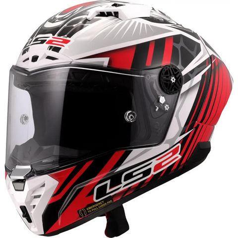 Casco LS2 FF805 Thunder Carbon GP Aero Perolari Replica