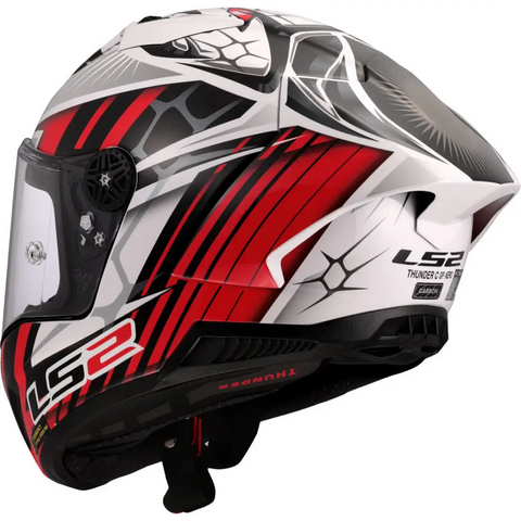 Casco LS2 FF805 Thunder Carbon GP Aero Perolari Replica