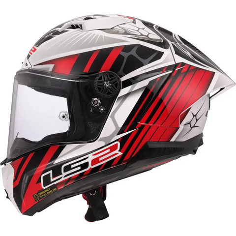 Casco LS2 FF805 Thunder Carbon GP Aero Perolari Replica