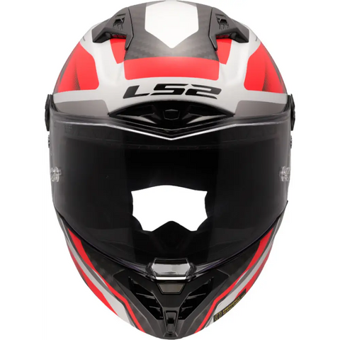 Casco LS2 FF805 Thunder Carbon GP Aero Raute Black/Red