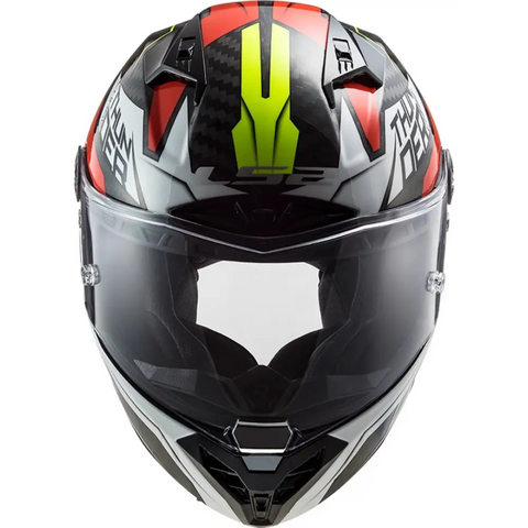 Casco LS2 FF805 Thunder Chase White/Red