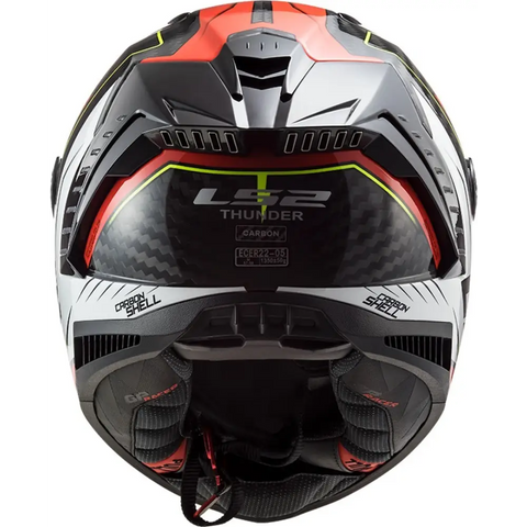 Casco LS2 FF805 Thunder Chase White/Red