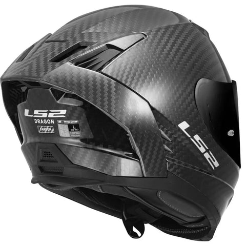 Casco LS2 FF807 Dragon Carbon Matt Black