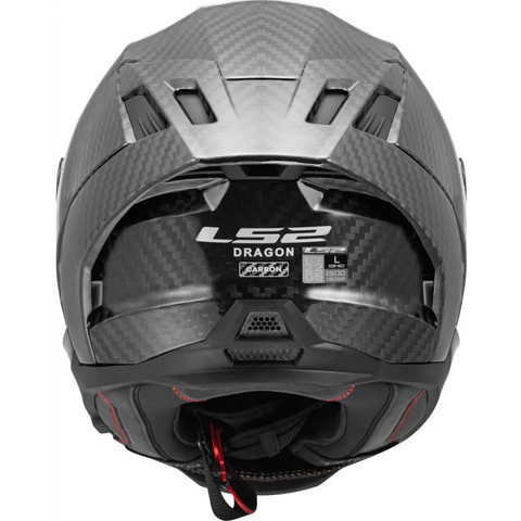 Casco LS2 FF807 Dragon Carbon Matt Black
