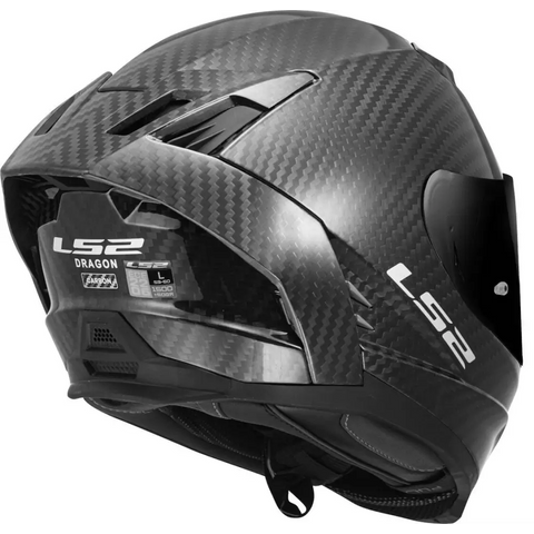 Casco LS2 FF807 Dragon Carbon Matt Black