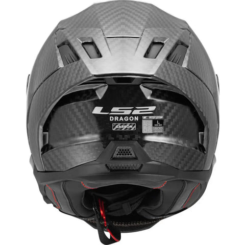 Casco LS2 FF807 Dragon Carbon Matt Black