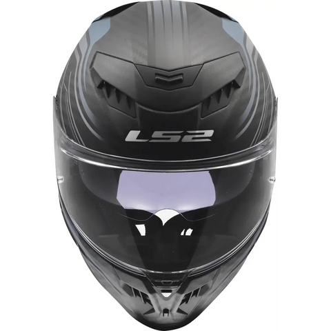 Casco LS2 FF807 Dragon Carbon Subic Blue