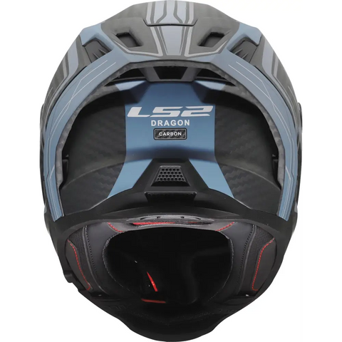 Casco LS2 FF807 Dragon Carbon Subic Blue