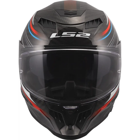 Casco LS2 FF807 Dragon Carbon Subic White/Blue/Red
