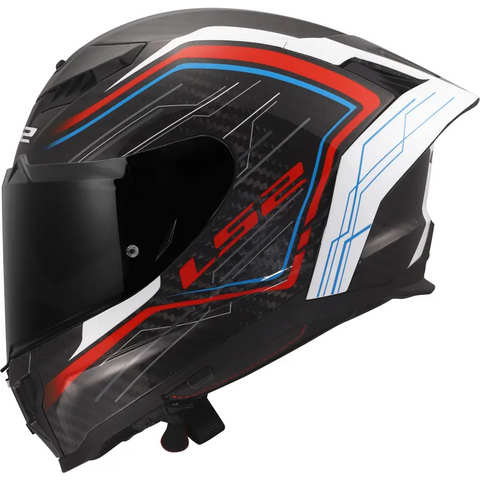 Casco LS2 FF807 Dragon Carbon Subic White/Blue/Red